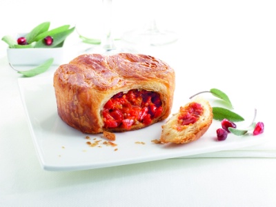 Compotée de poivrons rouges, gingembre et citronnelle Compotée de poivrons rouges, gingembre et citronnelle