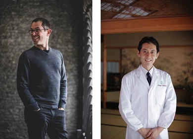 Les chefs Pascal Barbot et Takuji Takahashi vont cuisiner les algues chacun à leur façon. Les chefs Pascal Barbot et Takuji Takahashi vont cuisiner les algues chacun à leur façon.