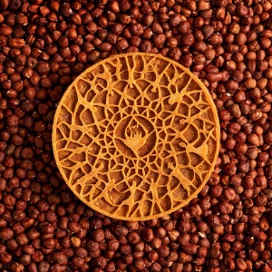 Casse-Noisette est la galette de Nina Métayer. Sur le dessus, est posée une délicate tuile croustillante réalisée par l'artiste Alexia Lepelletier. Casse-Noisette est la galette de Nina Métayer. Sur le dessus, est posée une délicate tuile croustillante réalisée par l'artiste Alexia Lepelletier.