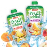 'fruit addict', la boisson aux fruits en gourde, d'Andros Restauration