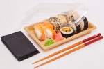 Foodex propose les barquettes pour sushis Hanabi