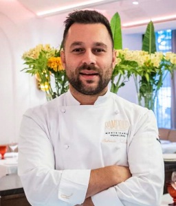 Antonio Salvatore, chef du restaurant étoilé La Table d'Antonio Salvatore, à Monaco.