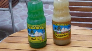 Deux saveurs étonnantes (cactus et gingembre) chez Caraïbos et qui font le bonheur des barmen.