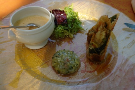 Une recette d'Alain Roussingue, du Parc de Geoffroy à Thiers (63) : Langoustines en trilogie Une recette d'Alain Roussingue, du Parc de Geoffroy à Thiers (63) : Langoustines en trilogie