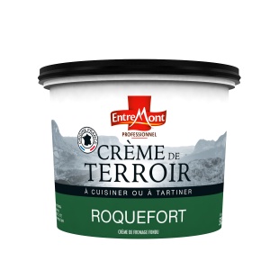 Crème de terroir Roquefort.