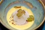 Tanguy Laviale - Tartare de langoustines et soupe de mangue