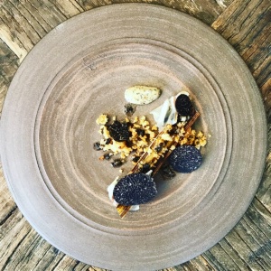 Poireaux rôtis, ravigote à la mélano Poireaux rôtis, ravigote à la mélano