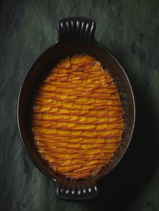Boulangère de potimarron et pommes de terre.