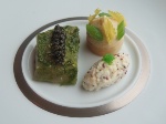 Dorade royale/Céleri/Pesto de livèche