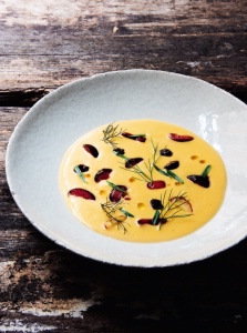 Soupe de tomates ananas et cerises Soupe de tomates ananas et cerises