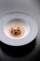 Les champignons du Sauternais : chartreuse de champignons des Landes, hollandaise au whisky The Glenturret