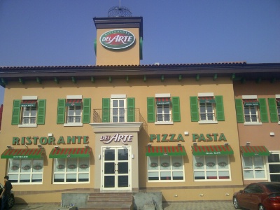 Le restaurant Del Arte de Jeddah. Le restaurant Del Arte de Jeddah.