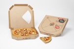 Pizza Hut lance une boîte avec support prédécoupé
