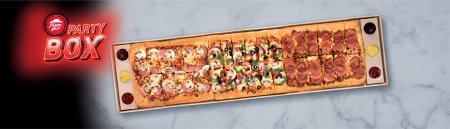 La Party box de Pizza Hut. La Party box de Pizza Hut.