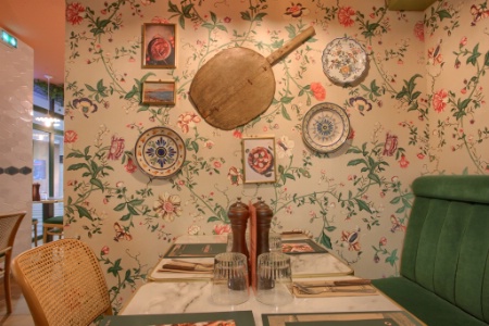 Piperno propose ses spécialités transalpines dans un cadre vintage et chaleureux.