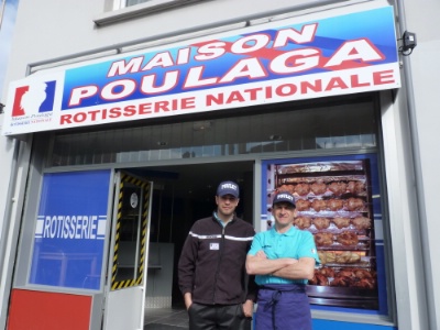 Sébastien Constance et Frédéric Dorkel, franchisé : 'Tout le monde aime la volaille'. Sébastien Constance et Frédéric Dorkel, franchisé : 'Tout le monde aime la volaille'.