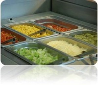 'Des ingrédients frais et travaillés sur place' : chaque commande est personnalisable.