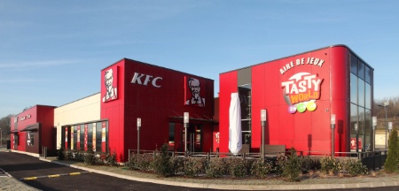 KFC de Jeuxey. KFC de Jeuxey.