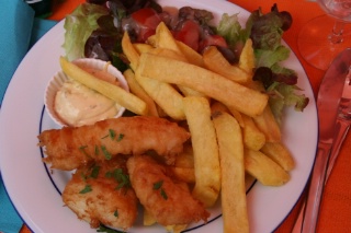 Le Fish & Chips, un plat venu tout droit du Royaume-Uni.