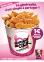 KFC soutient les Restos du coeur