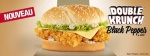 KFC présente le Double Krunch Black Pepper