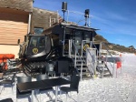 Une dameuse transformée en food truck des neiges