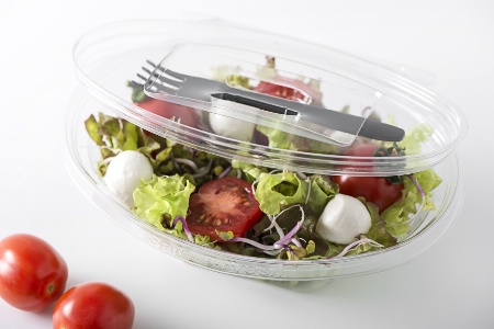 Les contenants en PET présentent l'avantage d'être transparents et recyclables, à condition d'être triés.
