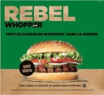 Burger King teste son whopper sans "vraie" viande