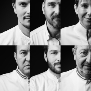 Juan Arbelaez, Sébastien Bouillet, Eugénie Guillermin, Emmanuel Renaut, Thibault Sombardier et Patrick Chevallot : une équipe de choc pour créer la carte de Cocorico.