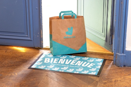 Le paillasson Deliveroo