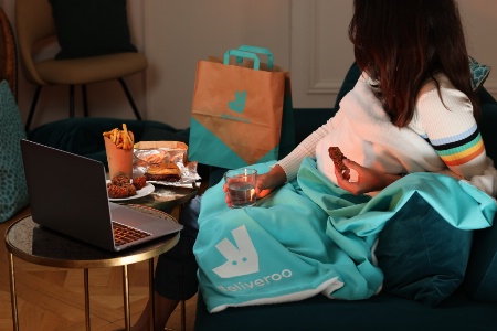 Le plaid Deliveroo