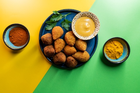 Les coxinhas, ces croquettes très populaires au Brésil.