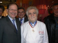 Hervé Novelli et Gabriel Paillasson, président-fondateur du concours.
