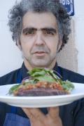 Laurent Chareau : “C’est une reconnaissance professionnelle d’être là. C’est ma première participation à un festival sur scène. Je n’ai pas la prétention de démontrer quelque chose. On vient partager notre idée de la cuisine.”