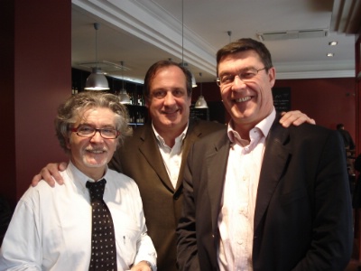 Michel Réaud, directeur du Zinc Zinc et ancien propriétaire d'Abel, Philippe Florentin et Bruno Meztlé, associés du nouveau bistrot lyonnais. Michel Réaud, directeur du Zinc Zinc et ancien propriétaire d'Abel, Philippe Florentin et Bruno Meztlé, associés du nouveau bistrot lyonnais.