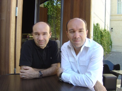 Laurent et Jacques Pourcel.