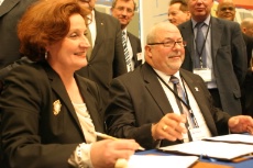 Christine Pujol (UMIH) et Jean-François Girault (CPIH)
