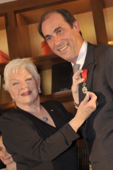 Line Renaud et Patrick Scicard, président du directoire de Lenôtre.