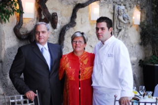 Pierre, Chantal et Michaël Fulci.