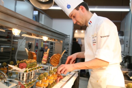 Philippe Mille, lors du dernier Bocuse d'or à Lyon. Philippe Mille, lors du dernier Bocuse d'or à Lyon.