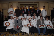 Les lauréats du palmarès 2010, lors de la remise des prix hier soir, dans les salons du Four Seasons George V à Paris.