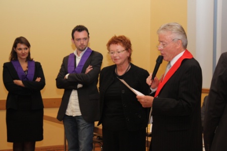 Caroline Van Maenen, Loïc Lefebvre, Christine Hart et Robert Schildknecht. Caroline Van Maenen, Loïc Lefebvre, Christine Hart et Robert Schildknecht.