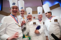 Alain Le Cossec, Yannick Gallet, Jérôme Jaegle, Christian Têtedoie et Guy Lassausaie.