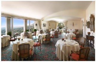 La salle du Saint-Martin, le restaurant gastronomique du Château Saint-Martin & Spa.