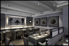Salle du restaurant La Maison de la truffe.