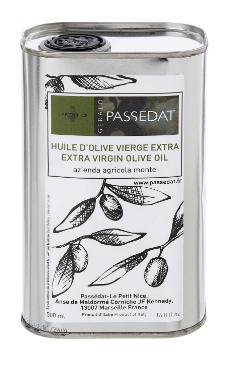 Huile d'olive de Toscane, 500 ml (prix public: 25 euros)