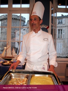 Pascal Giraud, chef du Bar André. Pascal Giraud, chef du Bar André.