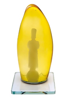 Le trophée du Bocuse d'or Europe.