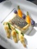 Recette de Patrick Jeffroy, Hôtel-Restaurant de Carantec : Bar de ligne de Carantec, bonbons de pommes de terre, beurre d'herbes