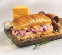 Le produit phare : le sandwich chaud.
